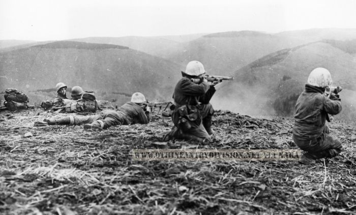 9th Infantry Division firing