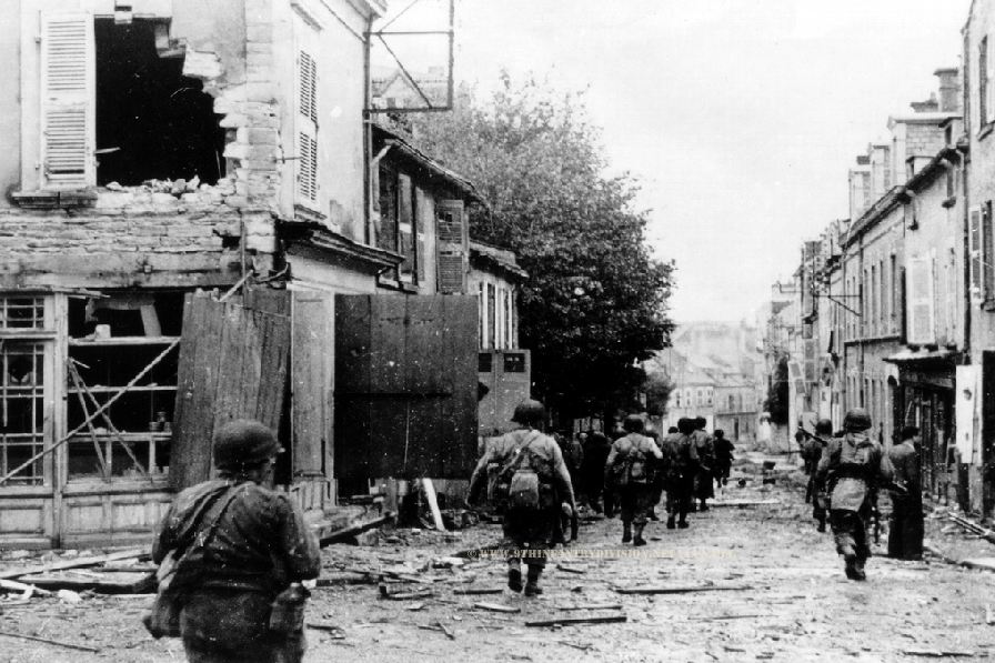 47th Infantry Regiment in Cherbourg