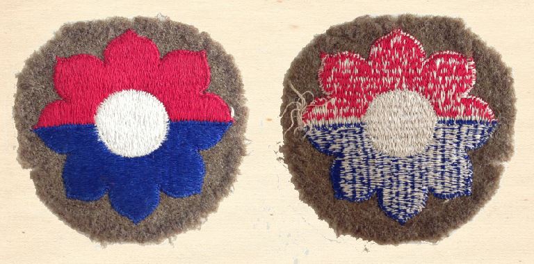 Olive Drab Wool Patch