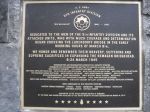 9th Infantry Division plaque Remagen