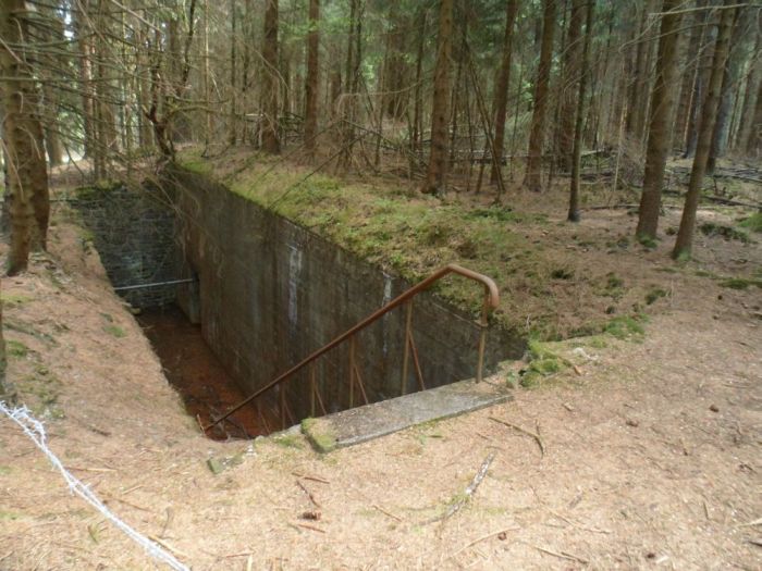 Water bunker near Zweifall