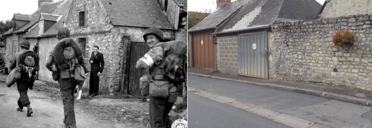 Ste Marie du Mont then and now