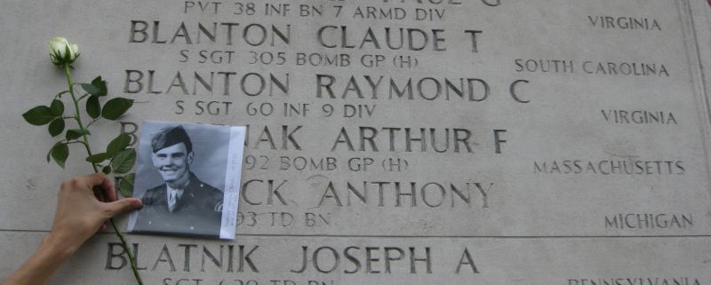 Raymond Carlyle Blanton MIA Wall Raymond Carlyle Blanton MIA Wall