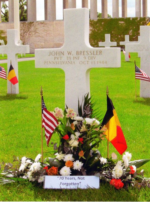 John W Bressler Grave
