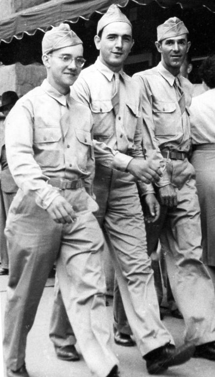 Bill while in Basic Training in Texas