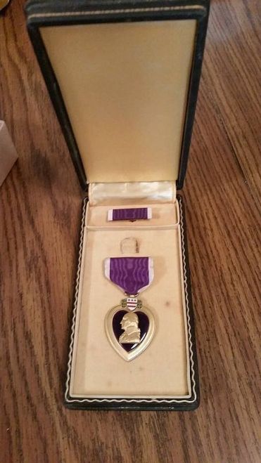 Otis Beliles Purple Heart