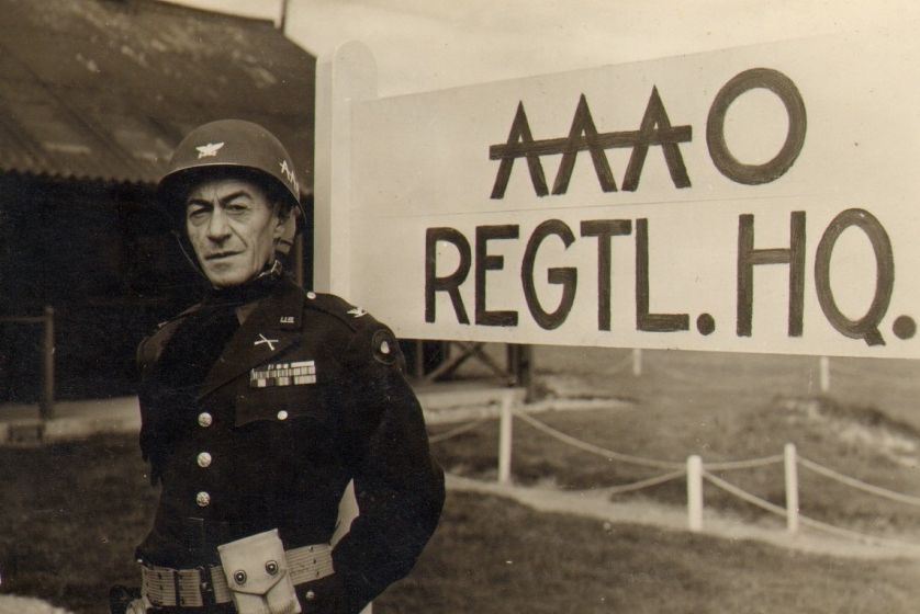 Colonel Harry Paddy Flint at Barton Stacey