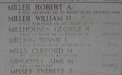 Name Wall of Missing Margraten