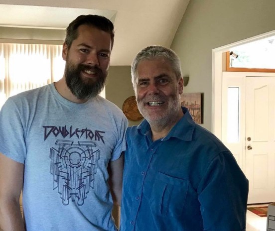 Jeffrey Michael Kauffman and myself. Jeffrey is the son of 2nd Battalion, 60th Infantry Regimental commander Michael Kauffman