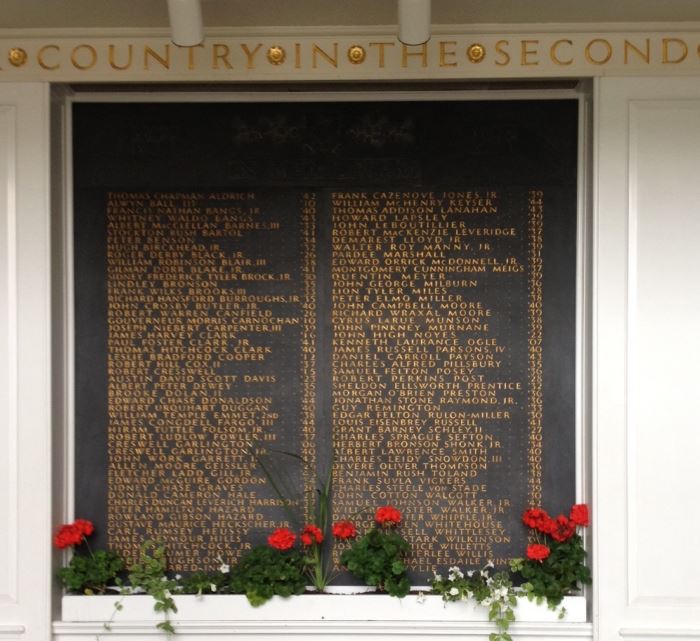 Guy Remington Memorial Plaque