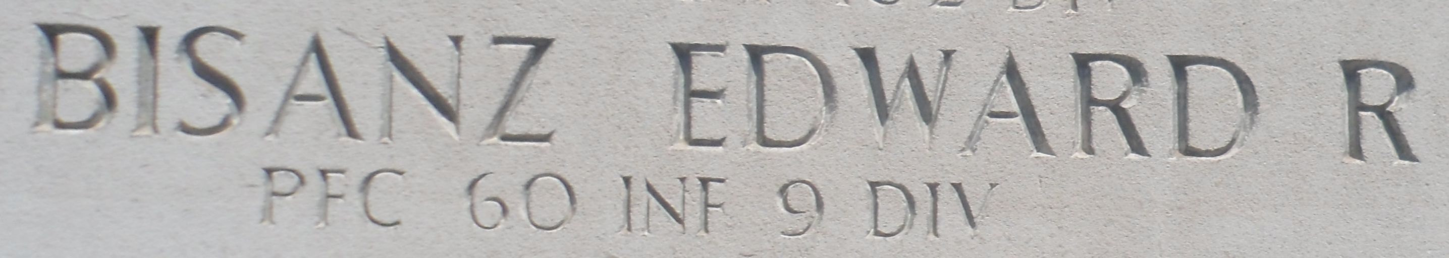 Edward R. Bisanz Wall of Missing