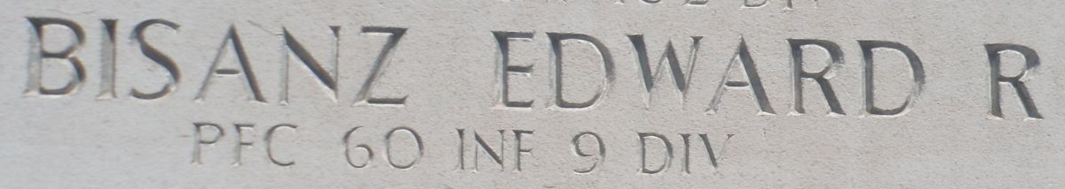 Edward R. Bisanz Wall of Missing