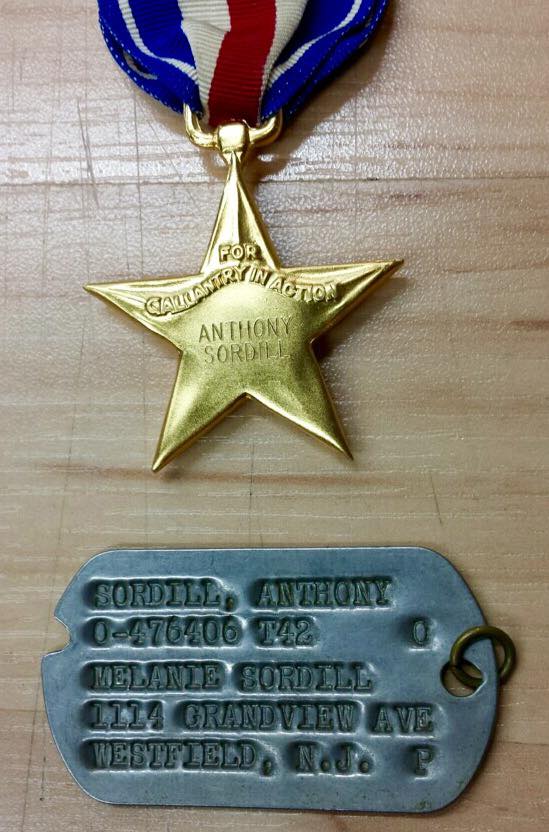 Anthony Sordill Medals
