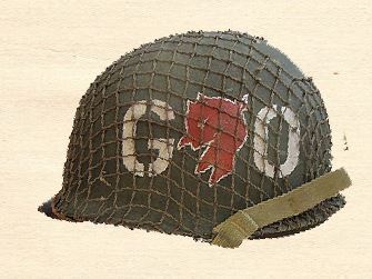 Go Devils 60th Infantry Regiment Helmet 2