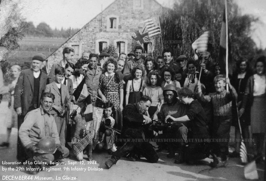 First liberation of La Gleize, Belgium. September 12th, 1944.