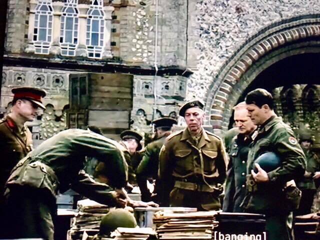 The Crown unloading scene