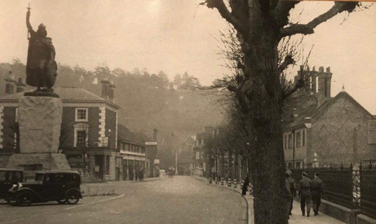 King Alfred Statue in Winchester