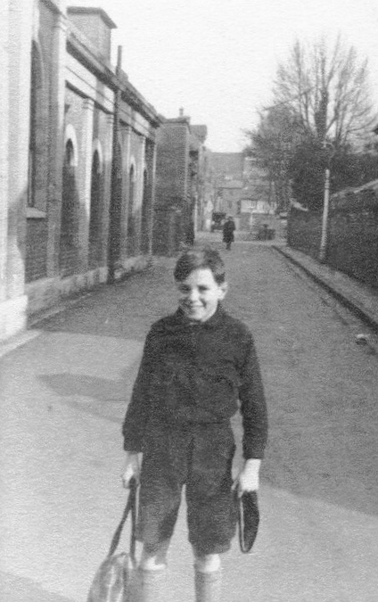 School boy in Winchester - By Frank Lovell