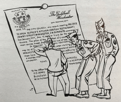 9th Infantry Division in Winchester