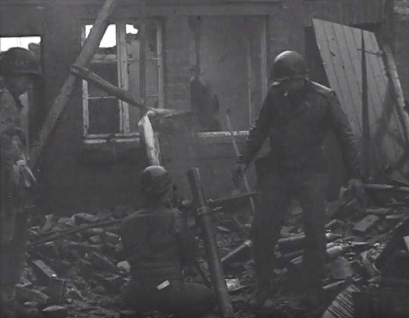 81mm Mortar Crew in action at Jungersdorf