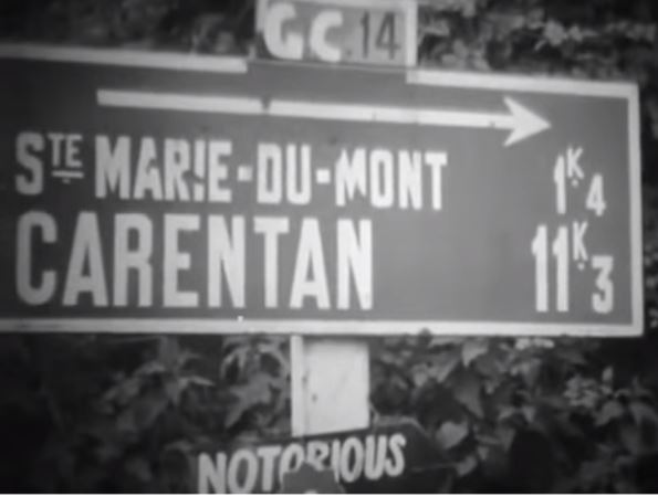 Notorious sign Normandy