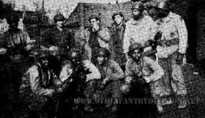 Men of the all black Fifth Platoon.