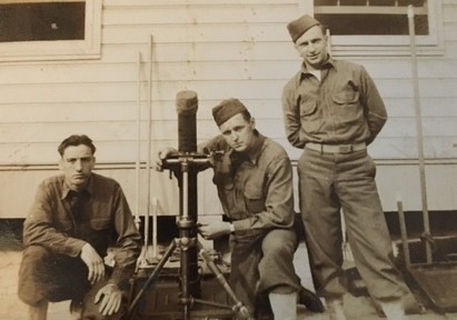 Bertrum Wheeler and his Mortar Crew Section