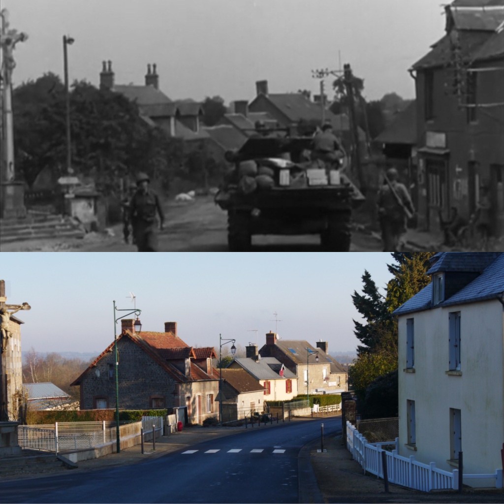 3. The men continue on north on the Rue de Commerce to secure the village and capture any German occupants.