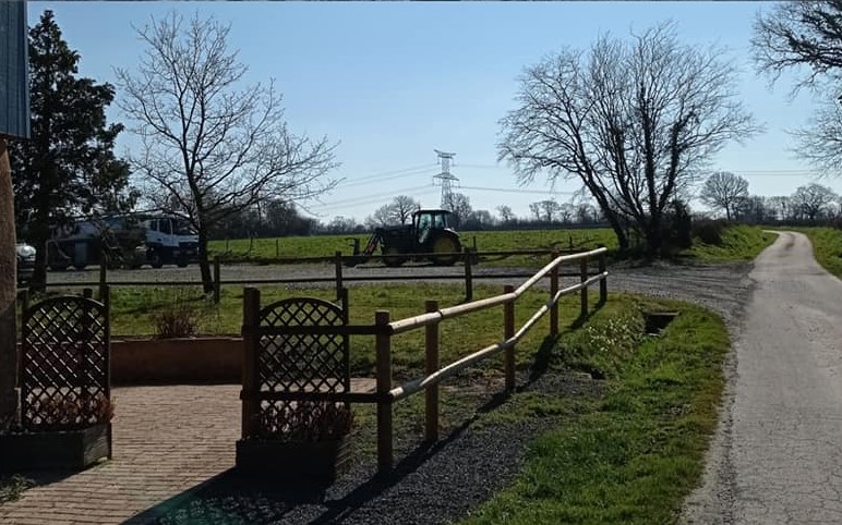 La Courmiette Farm side now