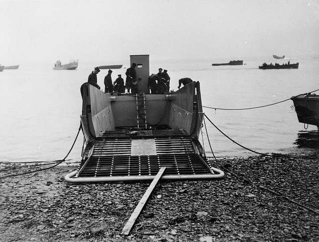 Landing Craft Types. Inveraray, Scotland, October 1942