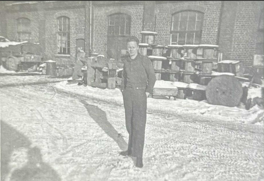 Willis at Monschau, Germany.