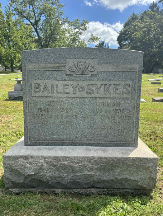 Willis Sykes grave.